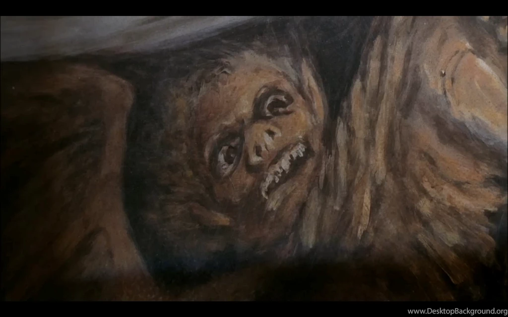 When The Wallpapers Is Scraped Away, Truly Disturbing Murals Are ...