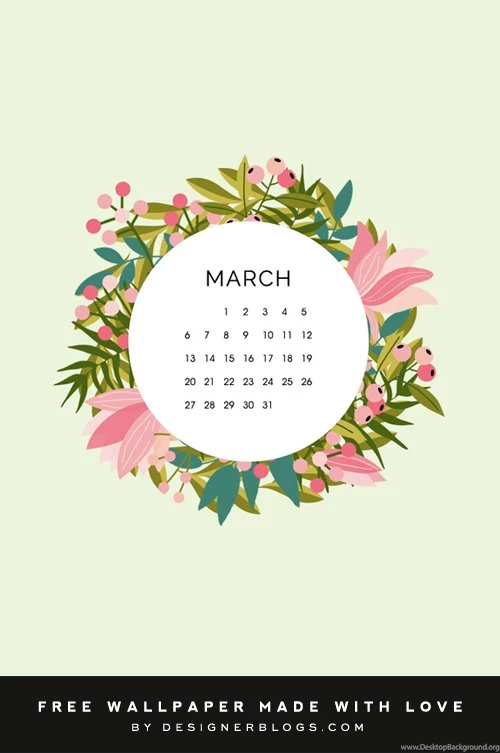 Free March Wallpapers Designer Blogs