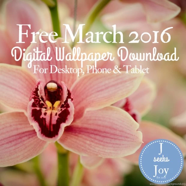Free March 2016 Wallpapers Download – J Seeks Joy