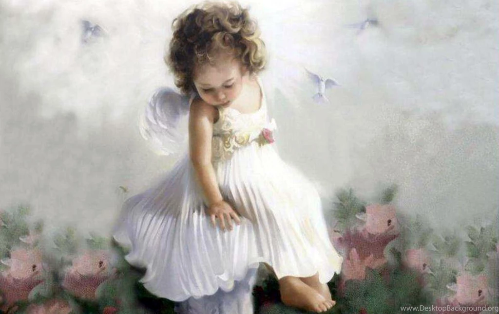 Wallpapers Little Angel Image Hd 1680x1050