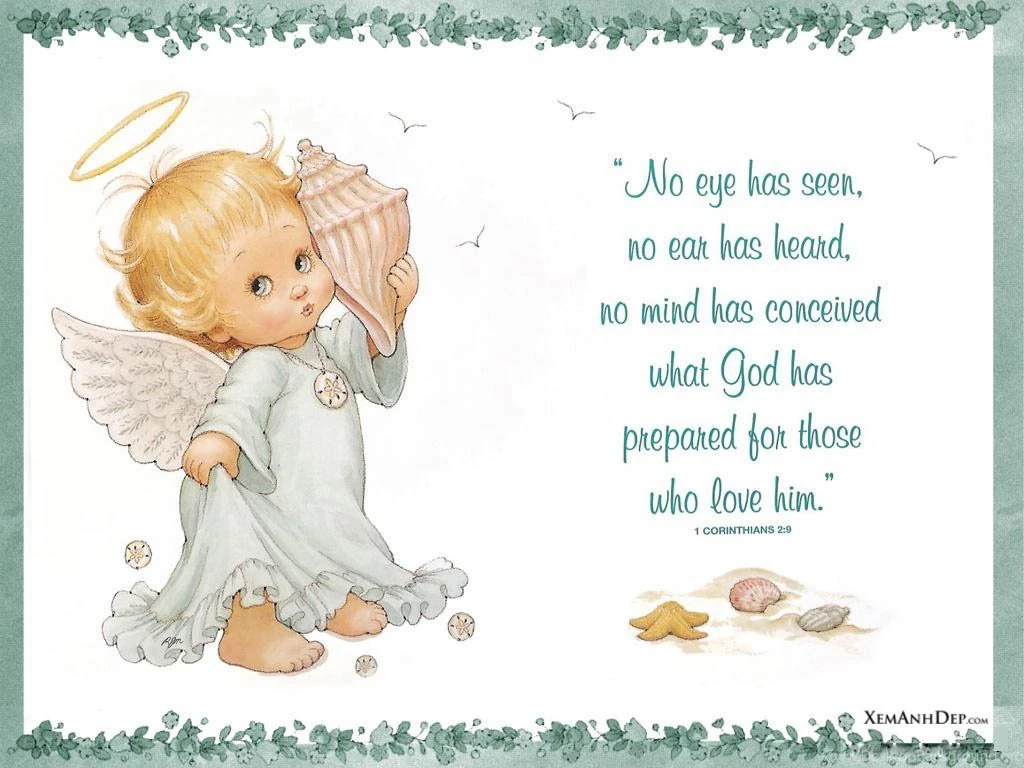 Little Baby Angel Drawing