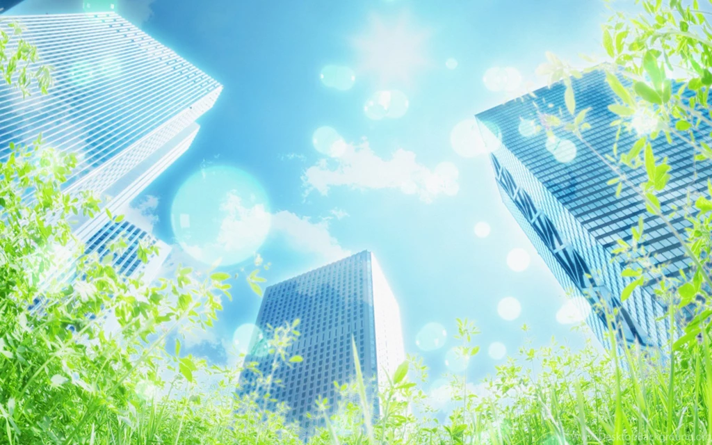 Photo Manipulation Of Eco City, Photo Manipulation Of Green ...