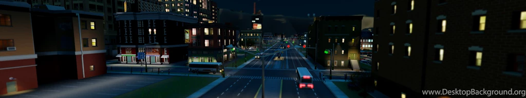 SimCity – Triple Monitor Wallpapers