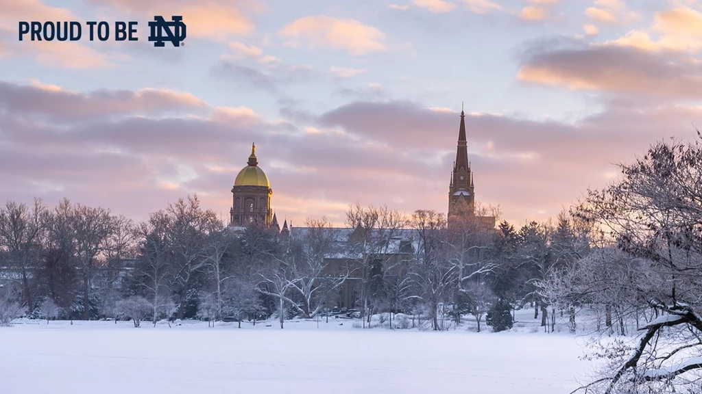 Merry Christmas // University Of Notre Dame