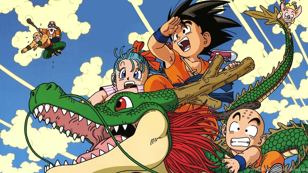 Goku Riding Shenron HD Wallpapers