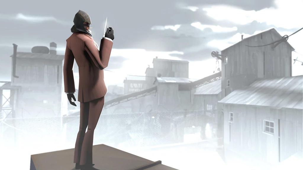 Assassins Creed Spy Tf2 Team Fortress 2 (2048x1152)