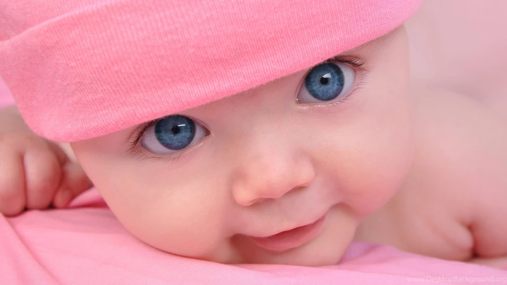 Pink And Blue Eyes Image