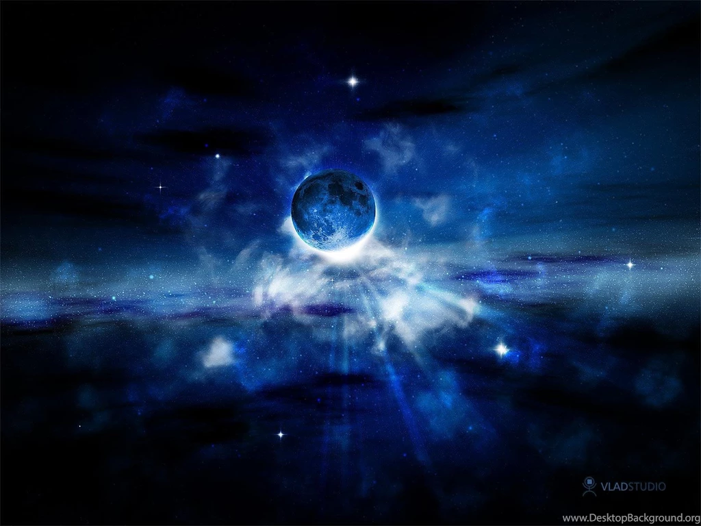 Solar Eclipse Blue Contributing