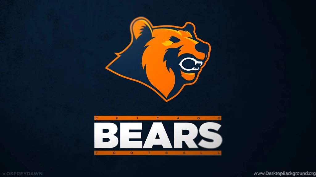 1920x1080 Chicago Bears Nfl Brand Logo Background, Football Art ...