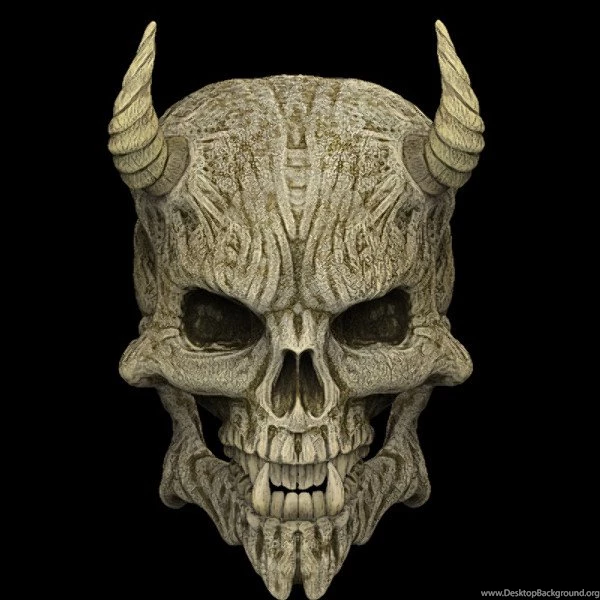 Demon Alien Devil Skull Wallpapers Paper Wall HD