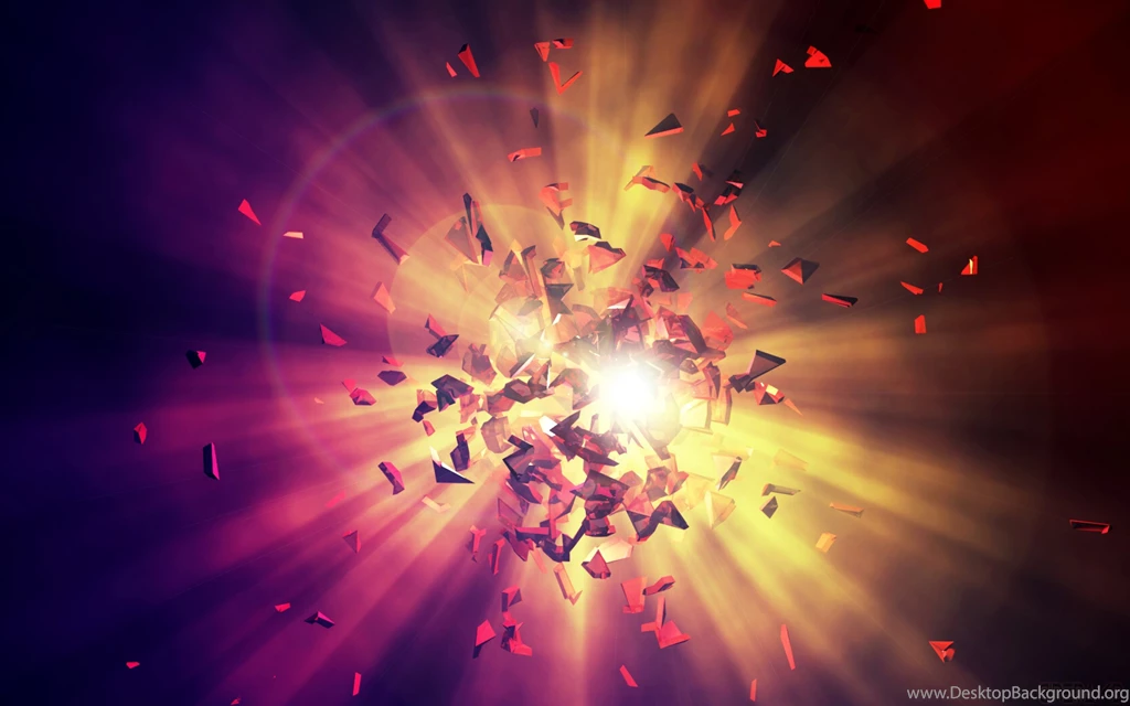Download Wallpapers 3840x2400 Shards, Explosion, Energy Ultra HD 4K ...