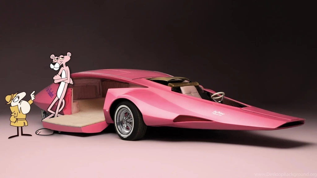 1969 Pink Panther Cars Supercars Wallpapers