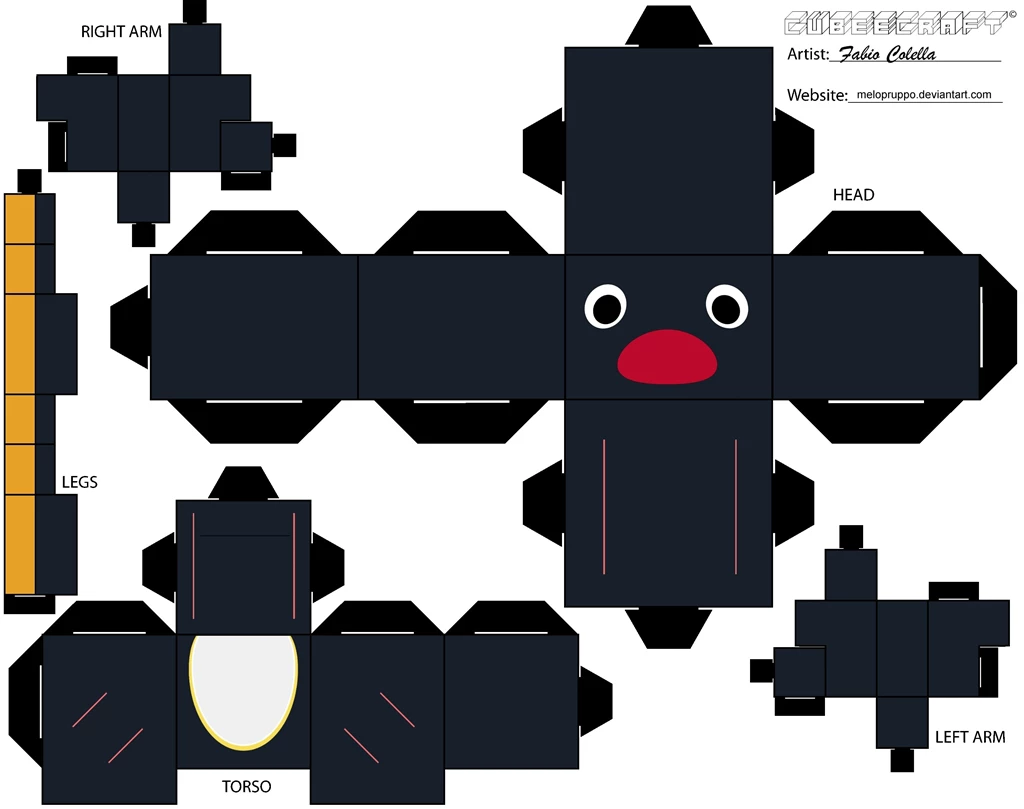 Pingu Cubeecraft By Melopruppo On DeviantArt