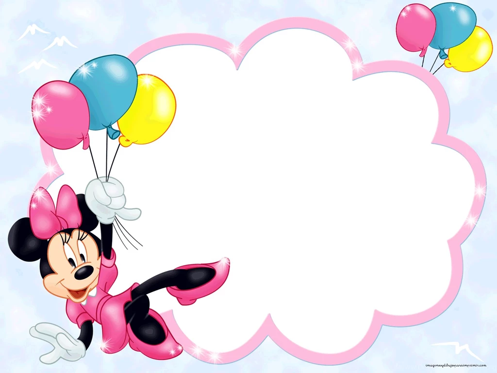 Photo Frames With Minnie Mouse Images And Pictures To Print