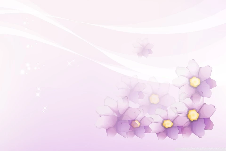 Purple Flowers Corner HD Desktop Wallpapers : High Definition ...