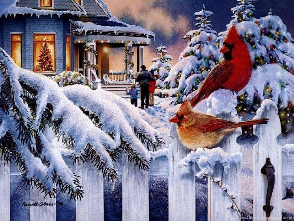 Wallpapers Christmas Scenes 2015 Grasscloth Wallpapers