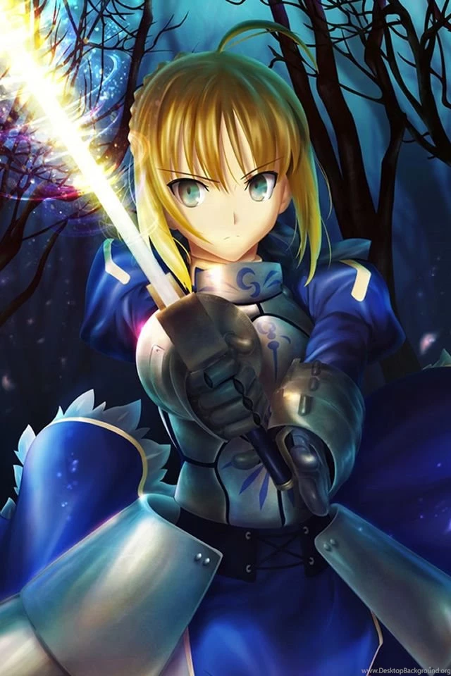 Saber Fate Stay Night Desktop Background