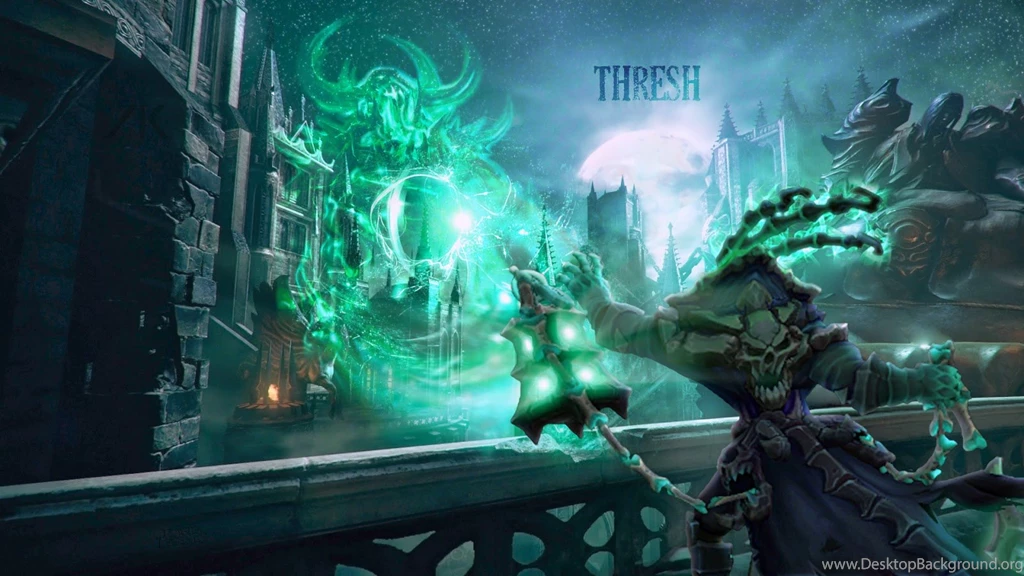 Thresh League Of Legends Wallpaper, Thresh Desktop Wallpapers