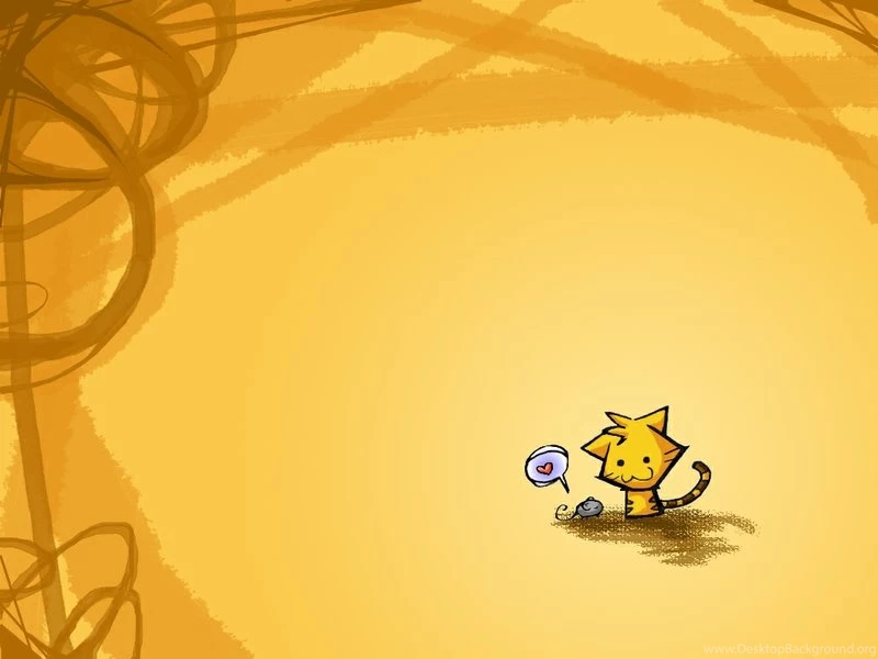Catandmouse Cute Animals Cat Mouse Yellow Kittycuteness Post Super ...