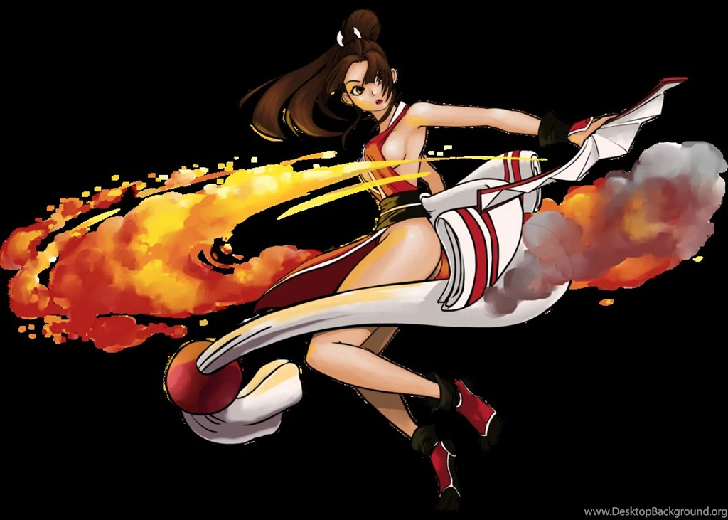Mai Shiranui Ryu En Bu Colored By EvilApai On DeviantArt