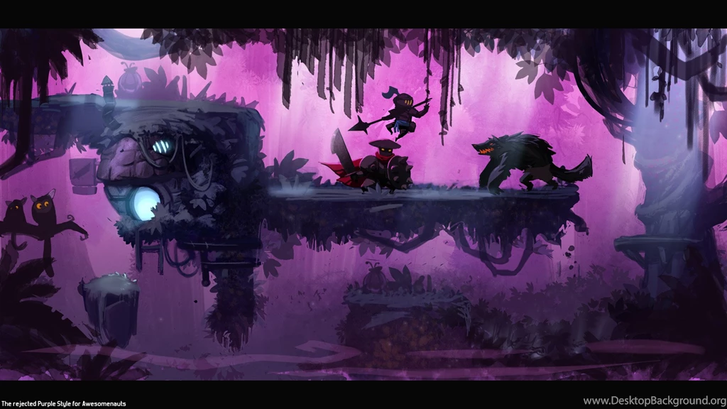 Joost's Dev Blog: What Awesomenauts Almost Looked Like