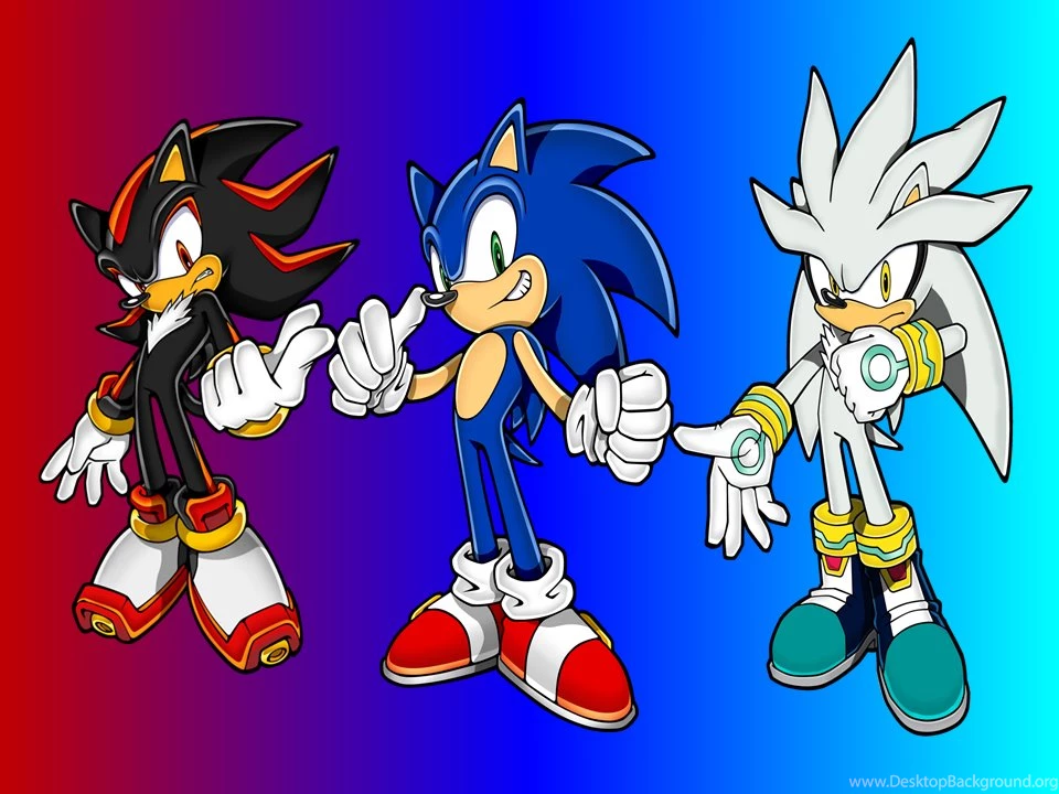 Sonic, Shadow And Silver New Wallpaper. By 9029561 On DeviantArt