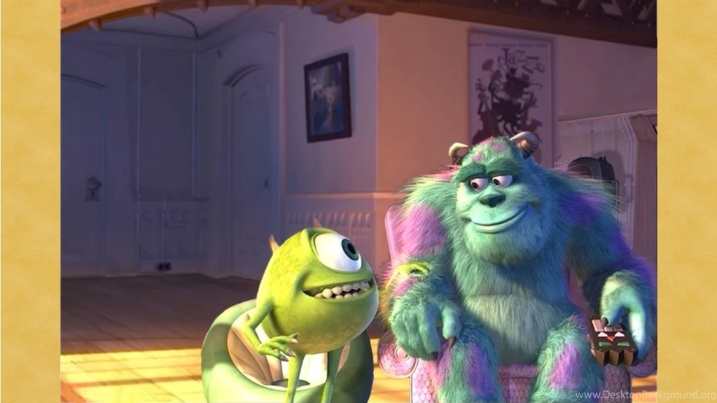 Wallpapers Monsters Inc Mounstrous Friends 1366x768
