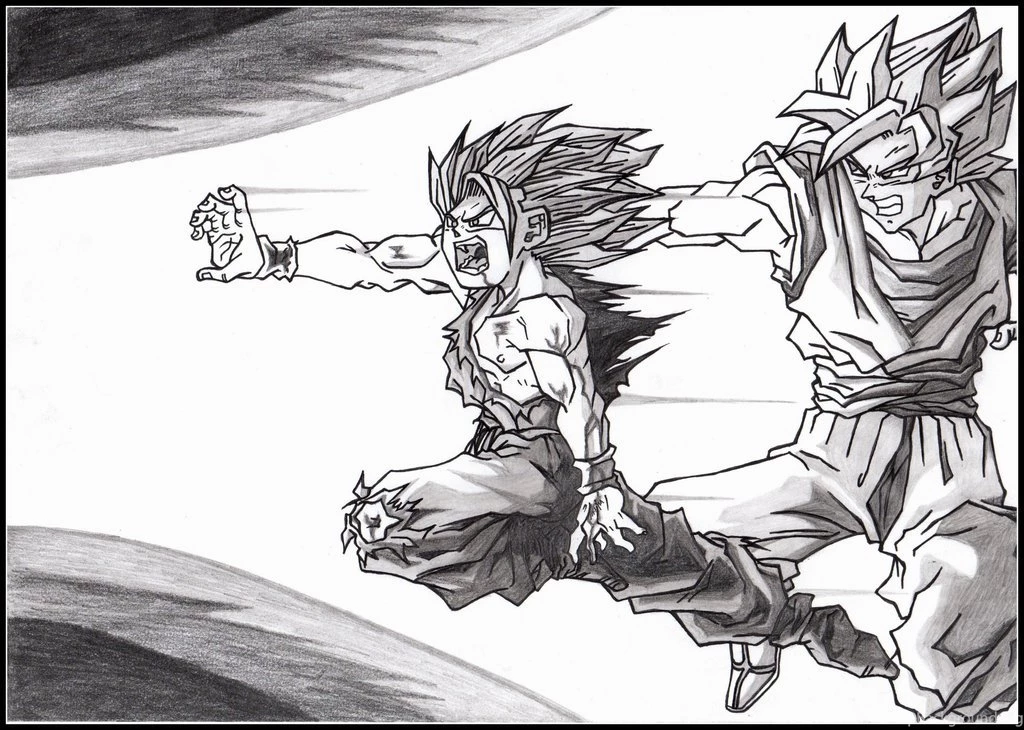 Father And Son Kamehameha By GerryPro On DeviantArt