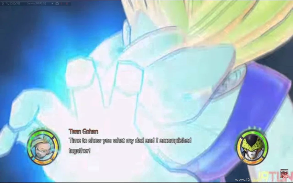 Father Son KameHameHa Goes Into Ssj2   YouTube