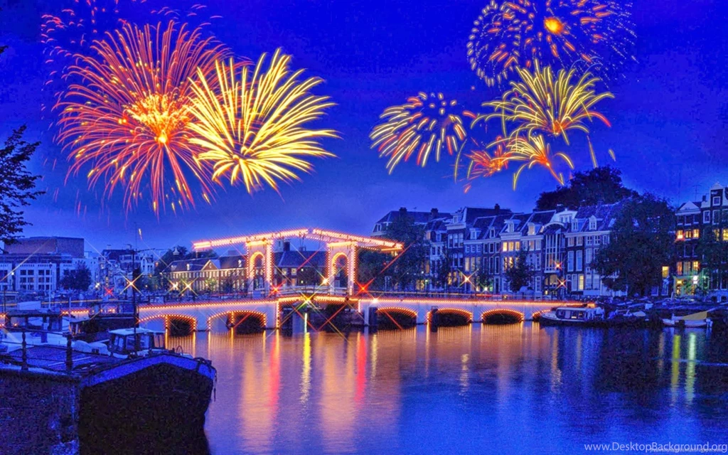 Enormous Firework : Celebrate Happy New Year & Merry Christmas ...