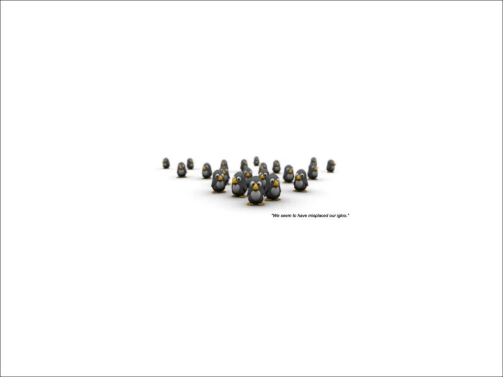Funny Mac Desktop Penguin Are Cute 1600x1200 62487