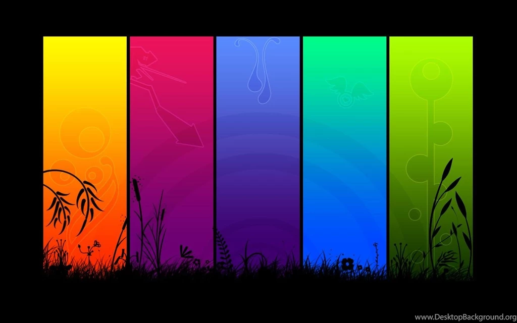1440x900 Rainbow Of Colors Desktop PC And Mac Wallpapers