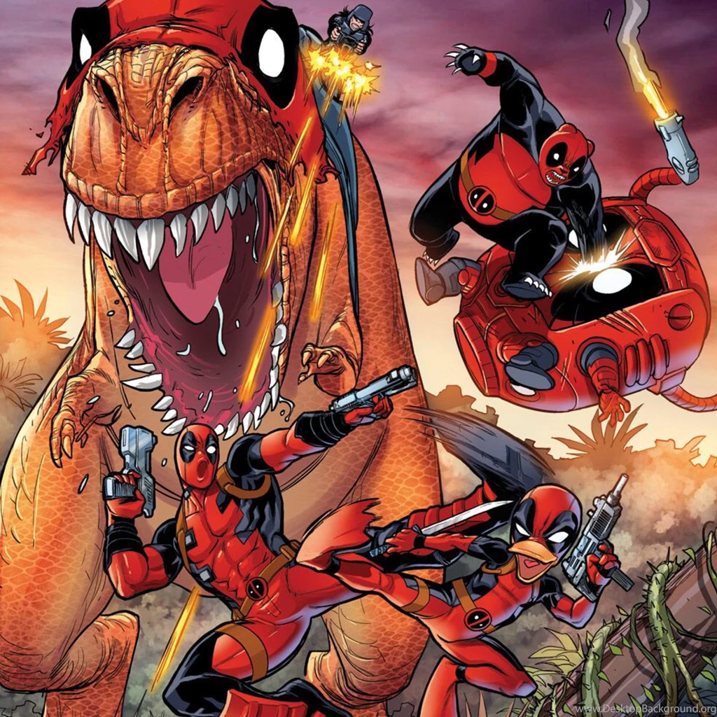 Deadpool ipad wallpaper 21 – Laser Time