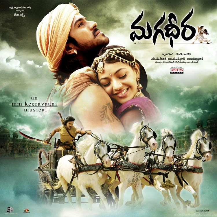 High Resolution Magadheera Wallpapers Ram Charan Teja Kajal Agrawal