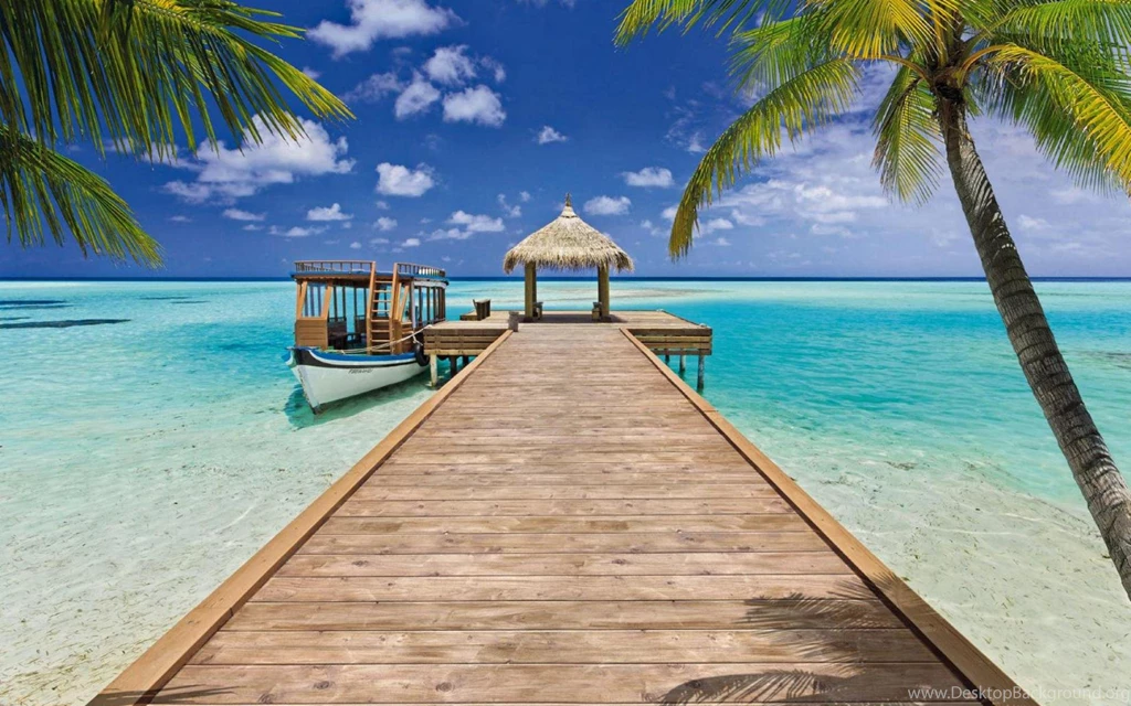 Beach Resort Widescreen Hd Wallpapers For Desktop Backgrounds ...