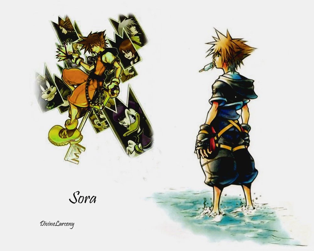 Kingdom Hearts Wallpapers Sora By DivineLarceny On DeviantArt