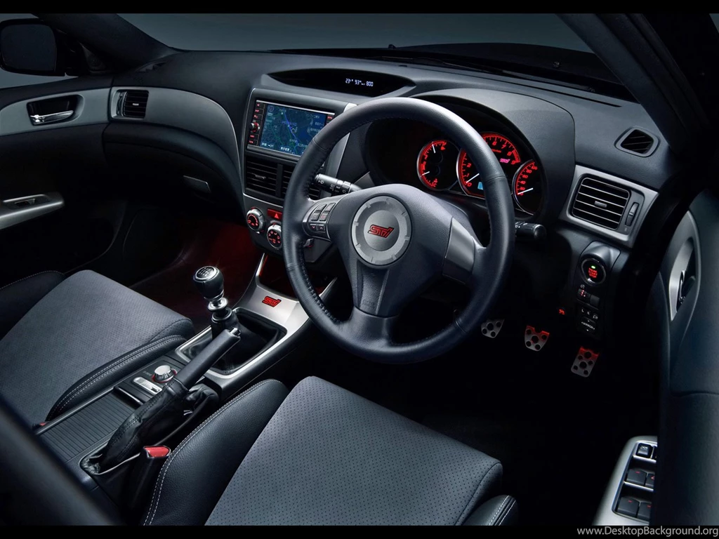 2008 Subaru Impreza WRX STI Interior 1280x960 Wallpapers