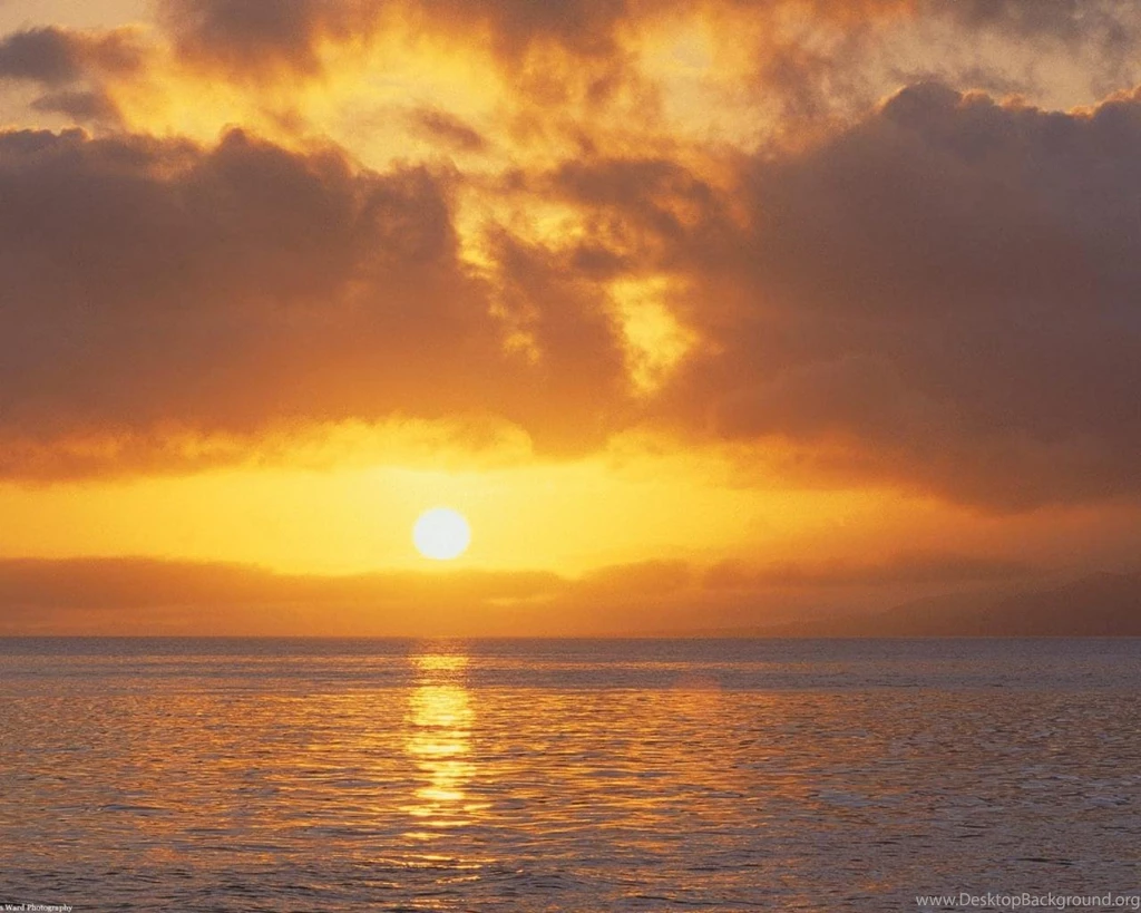 Pacific Ocean Awesome Sunset HD Wallpapers Wallpapers   (