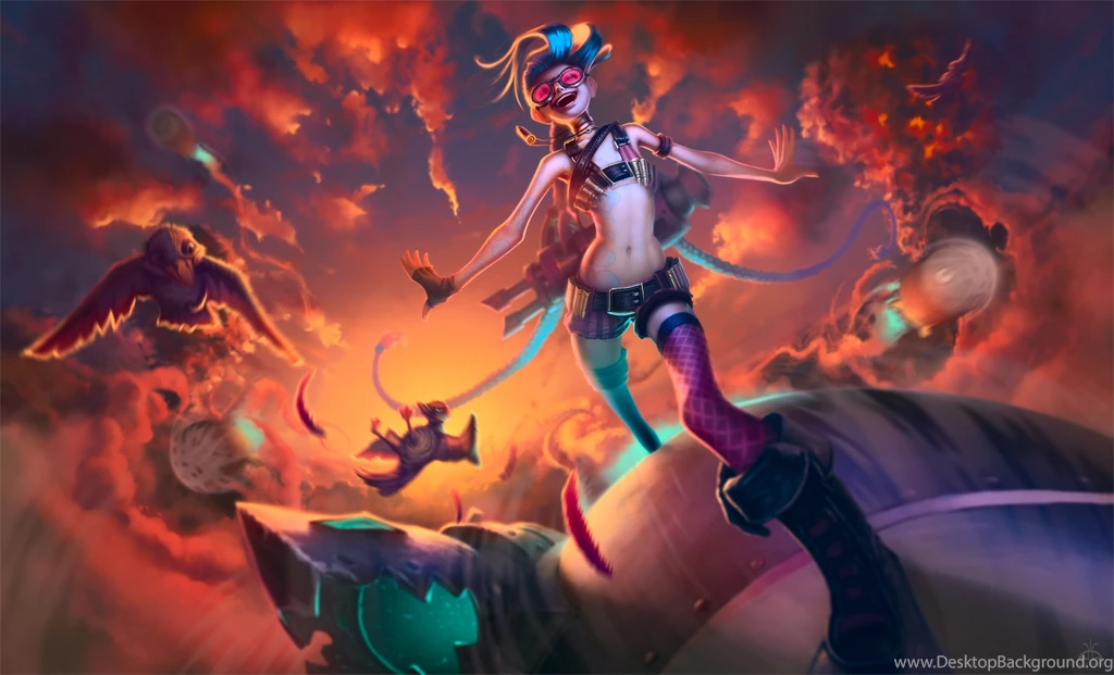 Jinx Fan Art League Of Legends Wallpapers