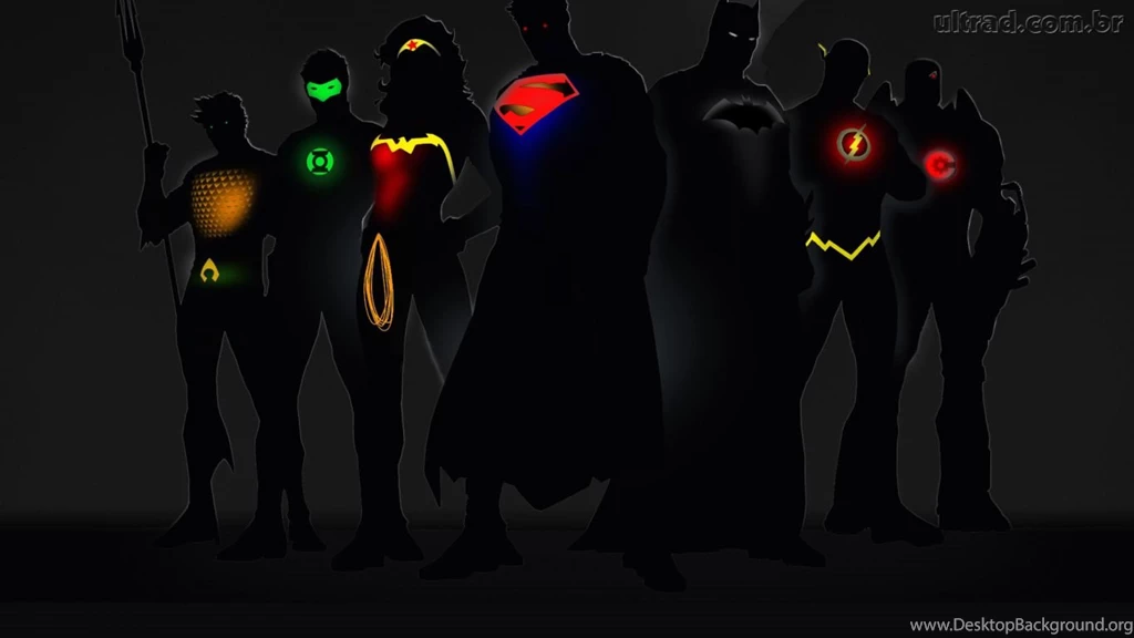Papel De Parede DC Comics   Super Heróis