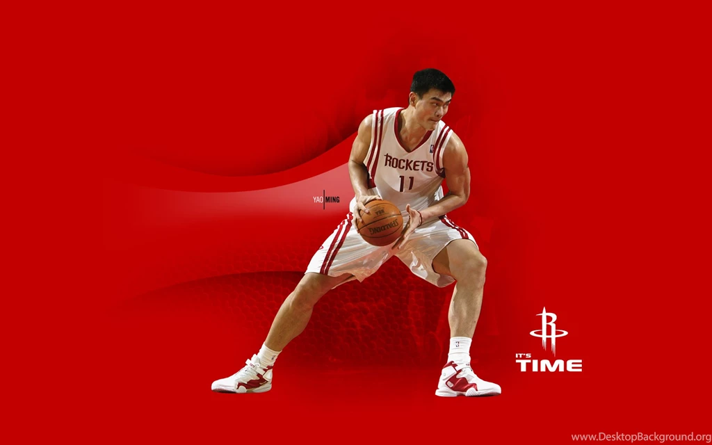 Yao Ming Of The Rockets Desktop Wallpapers