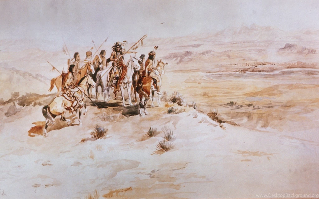 Native American Indians Art