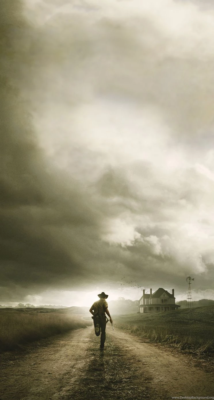 Walking Dead Carl iPhone 5 Parallax Wallpapers (744x1392)