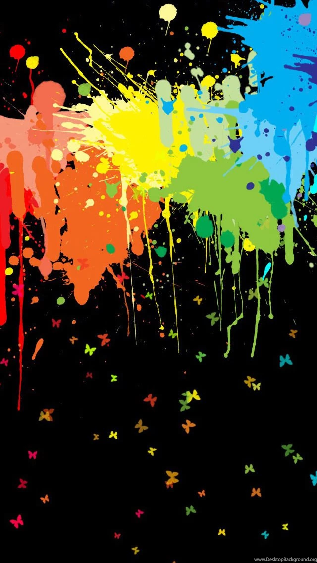 Color Splash iPhone 5s Wallpapers Download