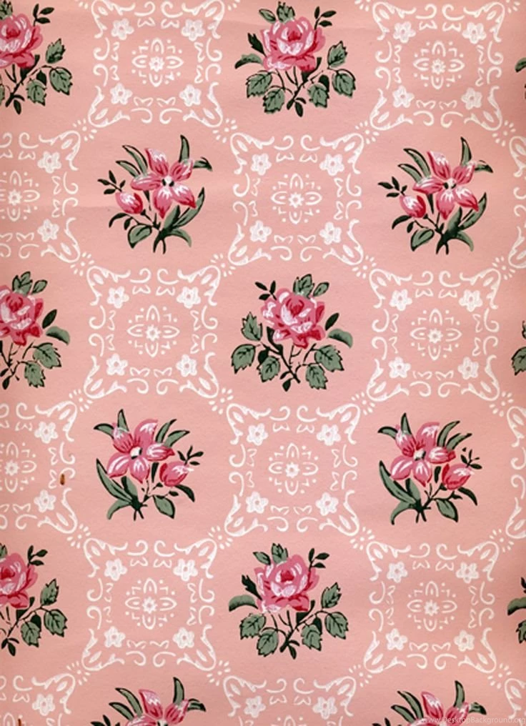 Vintage Wallpaper...I Always Thought That When Mom Wall Papered ...