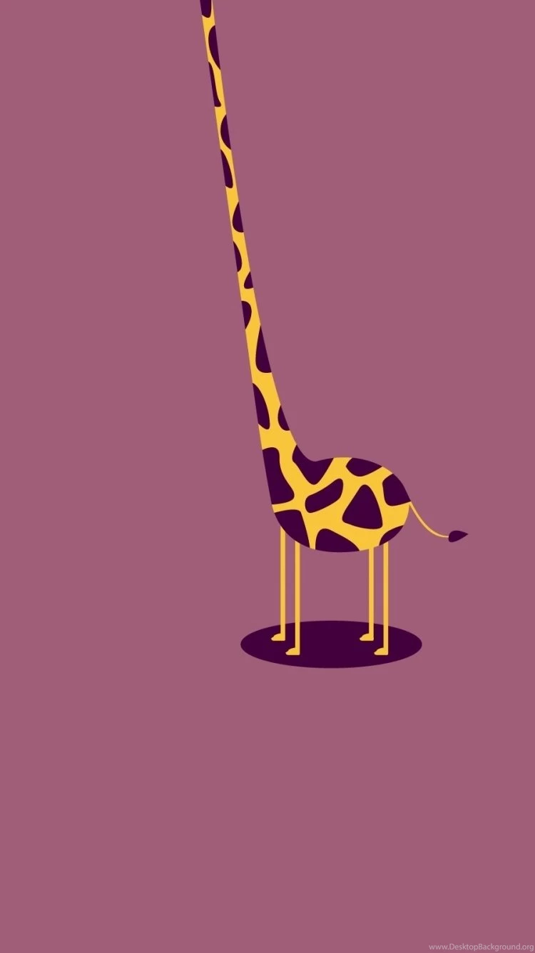 Download Wallpapers 750x1334 Giraffe, Neck, Torso, Headless iPhone ...