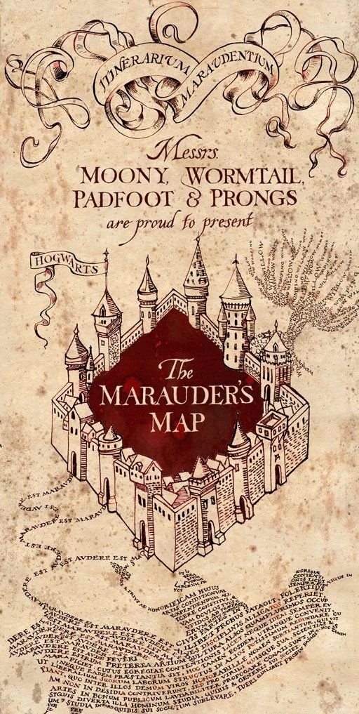 Marauders Map On Pinterest