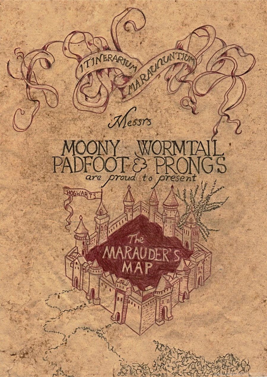 Marauder's Map By Zenturtle651692 On DeviantArt