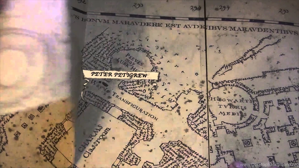 Harry Potter Marauder's Map Footsteps YouTube