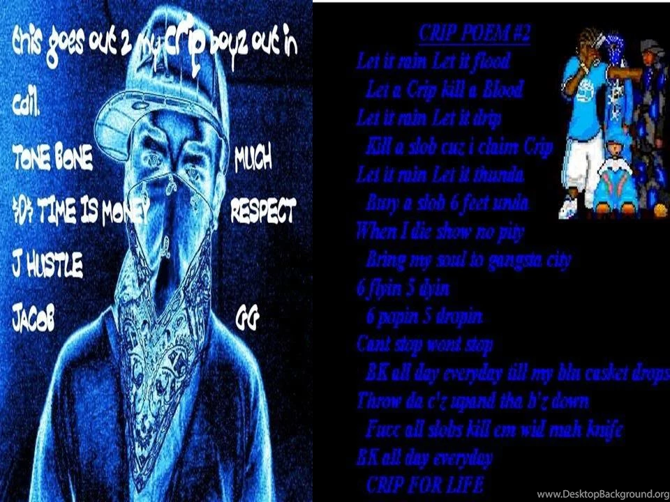 BLUE BANDANAS Graphics And Comments